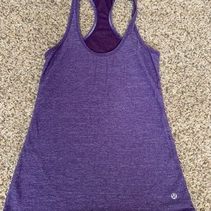 lululemon purple Tank top